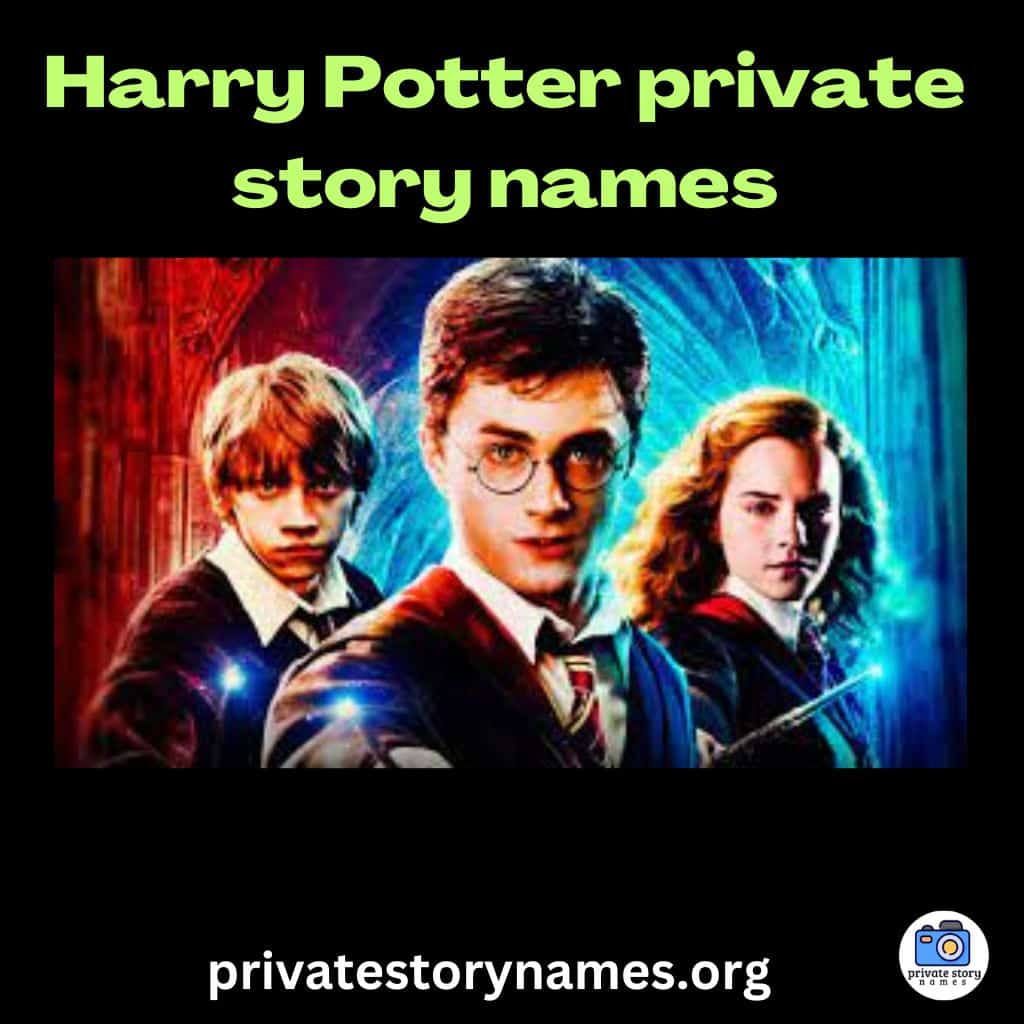 Harry potter private story names
